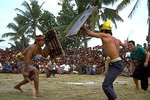 Kuta, Lombok Stick Fighting Competition.